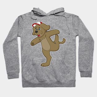 Dog at Yoga Fitness Hoodie